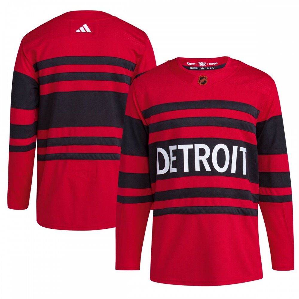 Detroit Red Wings adidas Reverse Retro 2.0 Authentic Blank Jersey - Red-Pro Kit Vault | Brand New 26/27 Sports Jerseys